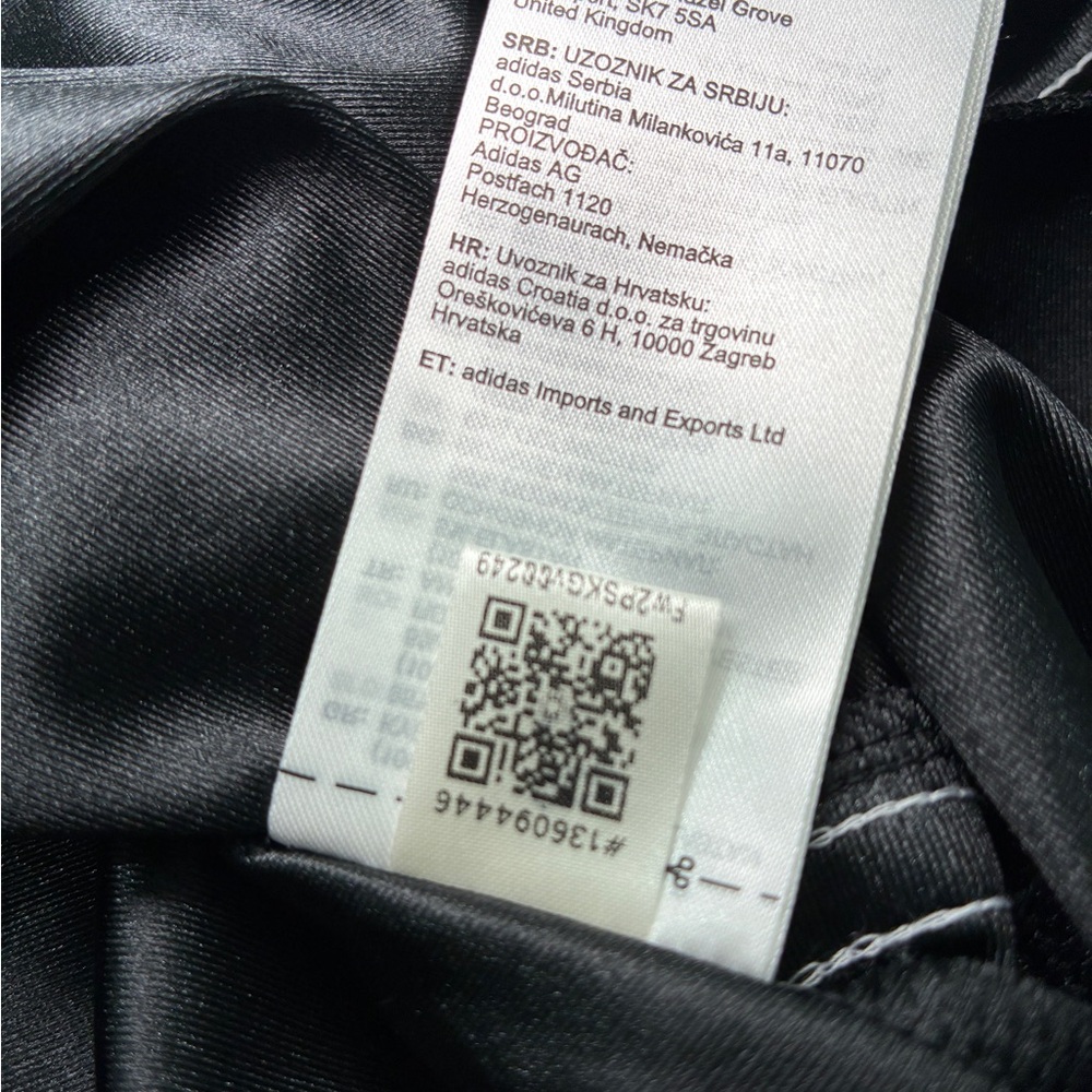 adidas Originals 3S A-Line Mini Skirt JD0281 Black White Side Stripe Y2K Sporty - Picture 9 of 12